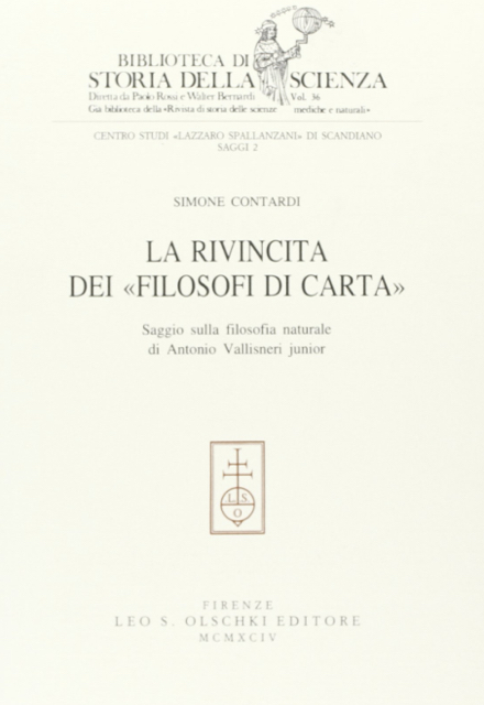 Pubblicato nel 1994 Ed. L. OLSCHKI - Firenze
